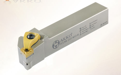 Porte-outil à vis de réglage - TCLN series - AKKO CUTTING TOOLS - pour l'usinage / pour tournage externe