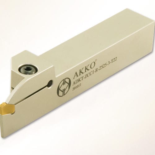 Porte-outil à vis de réglage - ADKT-ZCC1 series - AKKO CUTTING TOOLS - rainurage / pour tournage externe