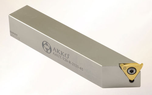 Porte-outil à vis de réglage - AAUT-T20 series - AKKO CUTTING TOOLS - rainurage
