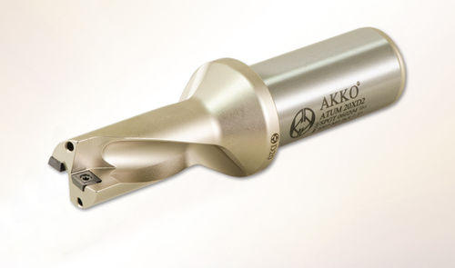 Outil de perçage à plaquettes - ATUM series - AKKO CUTTING TOOLS - multiusage
