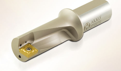 Outil de perçage à plaquettes - AEK series - AKKO CUTTING TOOLS - multiusage