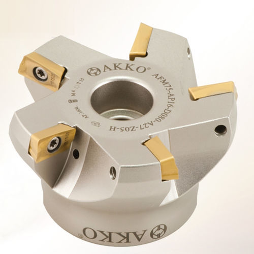 Fraise à plaquettes - AFM75-AP16-D series - AKKO CUTTING TOOLS - à surfacer