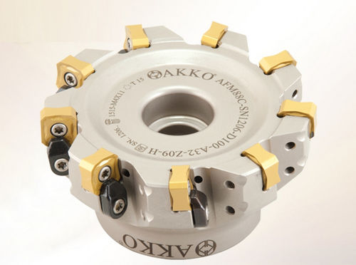 Fraise à plaquettes - AFM88C-SN1206-D series - AKKO CUTTING TOOLS - à surfacer
