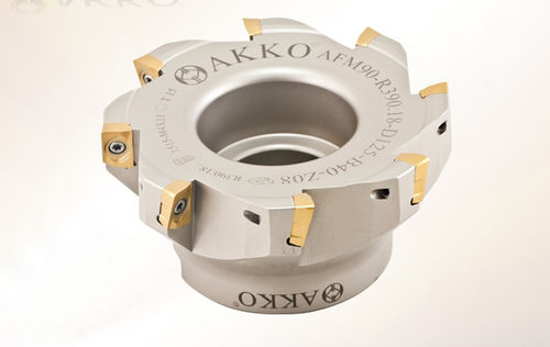 Fraise à plaquettes - AFM90-R390.1 series - AKKO CUTTING TOOLS - à surfacer