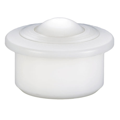 Bille de manutention pour charges légères - LP series - Omnitrack - en POM / à socle cylindrique / à collerette