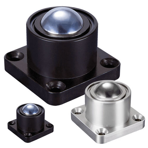 Bille de manutention pour charges lourdes - 8200 - Omnitrack - en inox / en polymère / à socle cylindrique