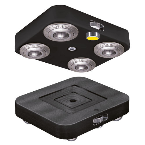 Patin rouleur pour forte charge - BB30/4 - Omnitrack - pour charge sur 4 points / 360°