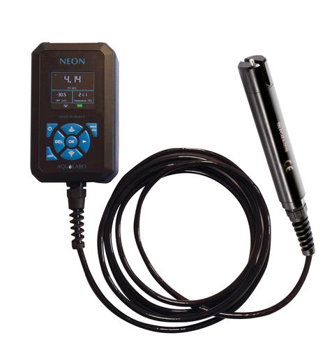 Conductimètre portable - NEON C4E - AQUALABO - numérique / avec compensation de température automatique / de précision
