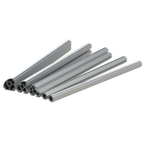 Profilé en aluminium - EP-5025 series - MONTECH - rond / tubulaire / triangulaire