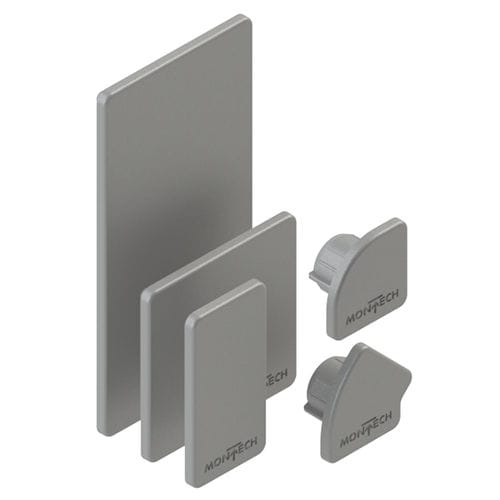 Embout recouvrant pour profilés - AK-5025 - gray series - MONTECH - press-fit / rectangulaire / carré