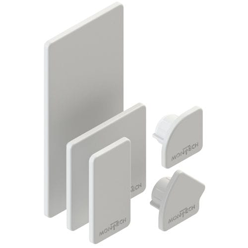 Embout recouvrant press-fit - AK-5025 - light gray series - MONTECH - rond / rectangulaire / carré