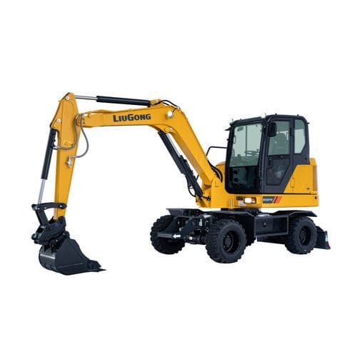 Pelleteuse midi - 906FW - Guangxi Liugong Machinery Co., Ltd. - à roues / diesel / pour chantier de construction