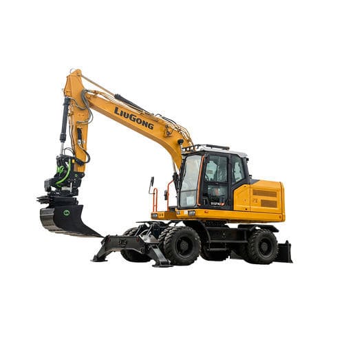 Pelleteuse midi - 915FW - Guangxi Liugong Machinery Co., Ltd. - à roues / Tier 3 / pour chantier de construction