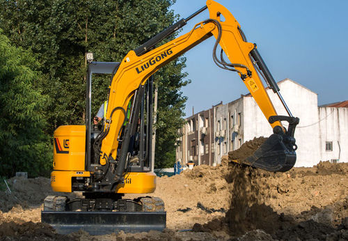 Mini pelle - 9035EZTS - Liugong Construction Machinery N.A., LLC - sur chenilles / diesel