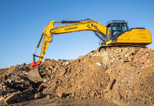 Pelleteuse intermédiaire - 933F - Liugong Construction Machinery N.A., LLC - sur chenilles / diesel / pour chantier de construction