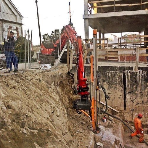 Outil de forage pour excavateur - 22A - Junttan Oy - pour fondation