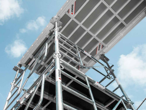 Tour d'échafaudage de façade - MT 60 - MEVA Schalungs-Systeme - modulaire