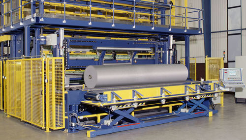 Enrouleuse de tissus - M276-01 - Menzel - de non-tissé / automatique / de process