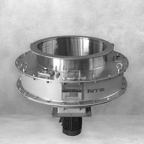 Doseur à perte de poids de granulés - Circle Feeder - NTE PROCESS - pour matériaux à écoulement difficile / de solides / de fibres