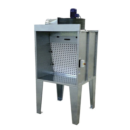 Cabine de peinture ouverte - ZINCO SEC HOBBY series - GGE srl - à filtre / automatique / compacte