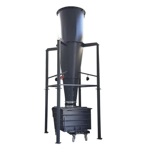 Filtre séparateur cyclonique - CICL series - GGE srl - à air / de solides / à gravité