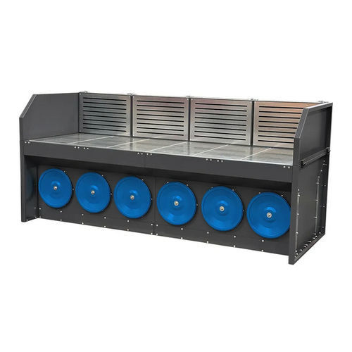 Table aspirante pour ponçage - ZBP POL series - GGE srl - ATEX / filtre à cartouche