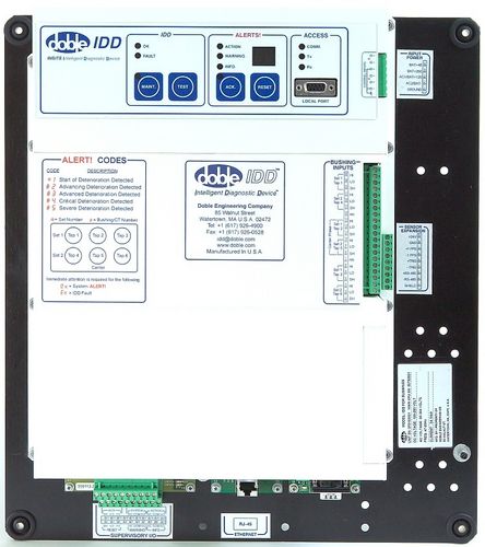 Système de diagnostic d'appareil électrique - IDD - Doble Engineering