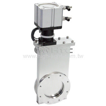 Vanne à opercule - Highlight Technology Corp. - à commande pneumatique / à bride / pour le vide poussé
