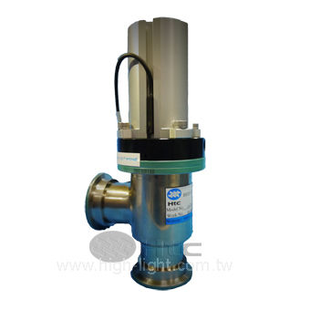 Vanne à clapet - AVTCS-KF40-P - Highlight Technology Corp. - à commande pneumatique / pour produits chimiques / à bride