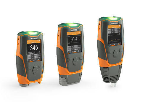 Mesureur d'épaisseur portable - MMS® INSPECTION  - HELMUT FISCHER GMBH - INSTITUT FÜR ELEKTRONIK UND - de revêtement