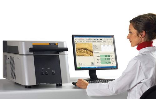 Spectromètre à fluorescence - X-RAY XAN 220 - HELMUT FISCHER GMBH - INSTITUT FÜR ELEKTRONIK UND - EDXRF / pour l'analyse de métaux précieux