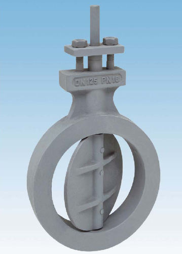 Vanne papillon - DN 50 - 500, PN 16, max. 1 000 °C | GD, GDH series - ECONEX S.R.L. - à commande hydraulique / de régulation / pour gaz