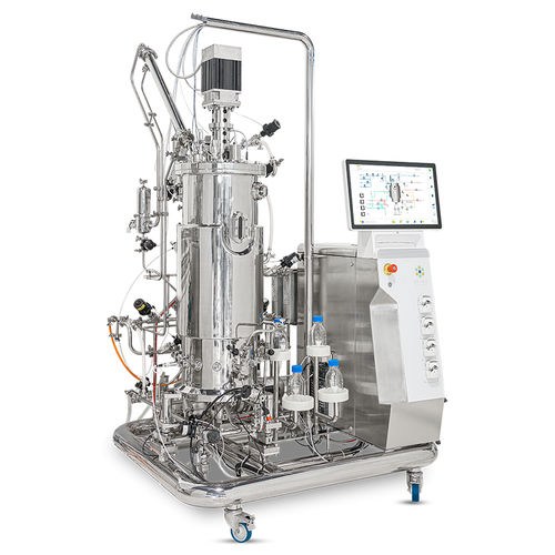 Bioréacteur / fermenteur de process - M series - Solaris Biotech by Donaldson - à usage unique / pilote / mobile