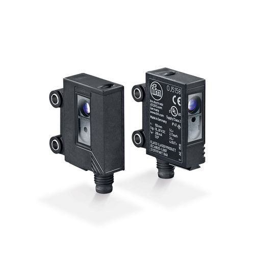 Détecteur photoélectrique laser - OJ5 series - ifm electronic - avec suppression d'arrière-plan / à réflexion directe / rétro-réfléchissant