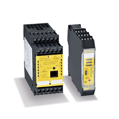Moniteur de sécurité sur rail DIN - AC0, E7053S series - ifm electronic