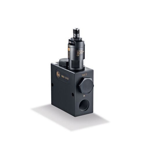 Capteur de débit à piston - SBU3, SBU6, SBU9 series - ifm electronic - mécatronique / volumique / pour liquide