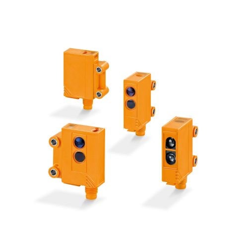 Détecteur photoélectrique avec suppression d'arrière-plan - OJ5 series - ifm electronic - à réflexion directe / rétro-réfléchissant / type barrage