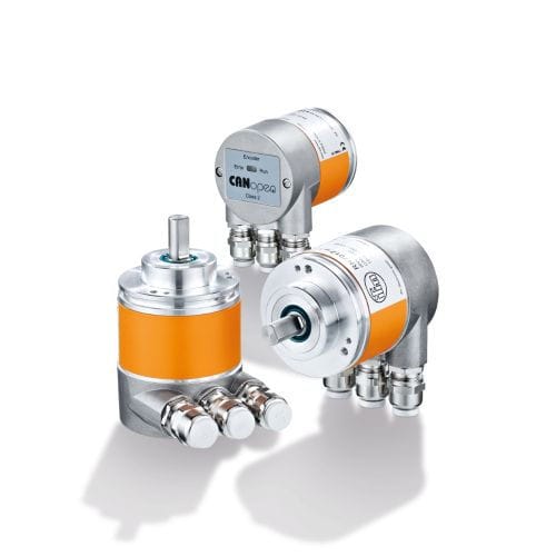 Codeur rotatif monotour - RN3001, RN7012, RN7011 - ifm electronic - absolu / à arbre plein / à axe creux