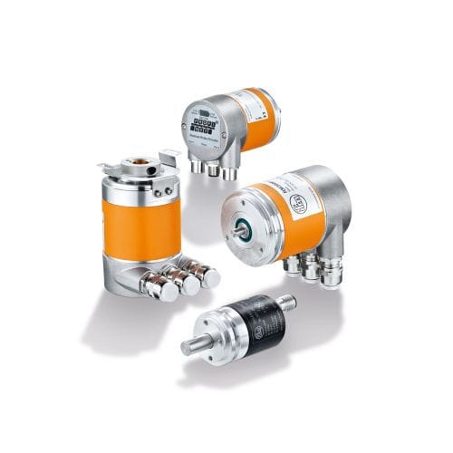 Codeur rotatif multitour - RM series - ifm electronic - absolu / magnétique / à arbre plein