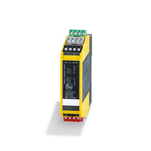 Relais de sécurité sur rail DIN - DA102S, DA101S - ifm electronic - double canal