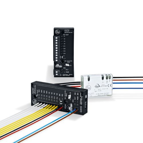 Module E/S PCB - AC, E70 series - ifm electronic - numérique / AS-i / 4 entrées numériques