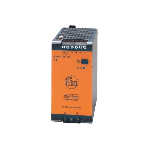 Alimentation électrique sur rail DIN - DN4013 - ifm electronic - AC/DC / régulée / à découpage