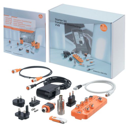 Kit de démarrage IO-Link - ZZ0809 - ifm electronic - pour mesure de vibrations