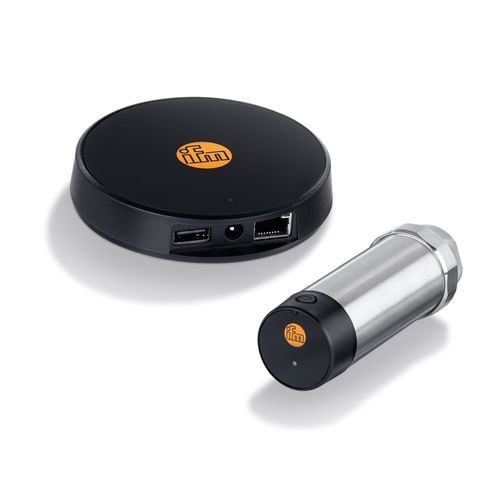 Capteur de vibrations alimenté par batterie - VWV001 - ifm electronic - pour la maintenance conditionnelle de machines / sans fil / de radiocommunication