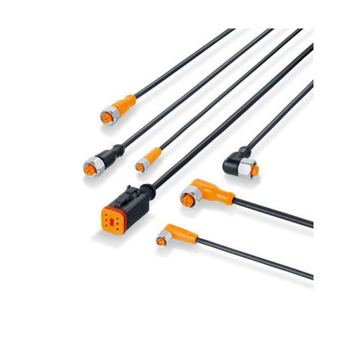 Connecteur de données - EVM0, E125 series - ifm electronic - droit / M12 / M8