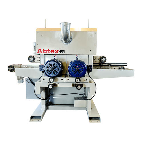 Ébavureuse à brosse - Abtex - de pièces en aluminium / automatique / double-face