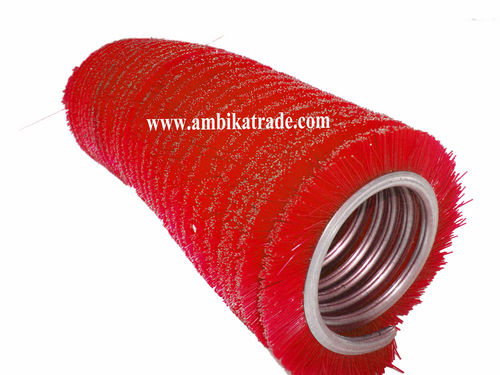 Brosse cylindrique spirale - SB-001 - Ambika Techno Industries - de nettoyage / en nylon