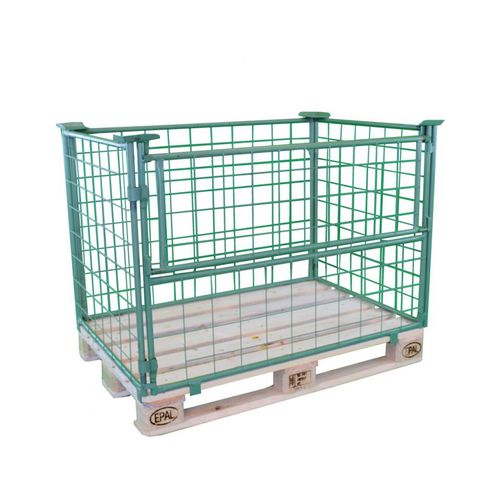 Caisse-palette grillagée - VUA0001 - Schneider - de stockage / gerbable / en maille métallique