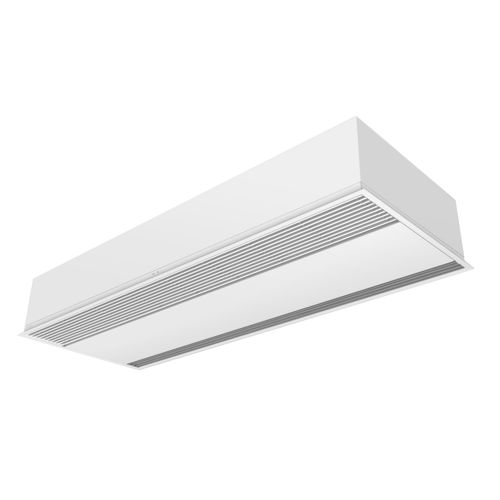 Rideau d'air ambiant - Recessed Windbox - AIRTÈCNICS - horizontal / encastrable / pour porte industrielle