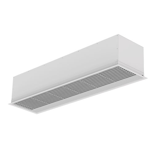 Rideau d'air ambiant - Recessed Compact - AIRTÈCNICS - horizontal / encastrable / pour porte industrielle